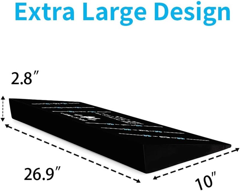 WINBOX Slant Board for Weightlifting and Calf Stretching - Non-Slip Heel Elevated Squat Wedge Block - Image 3